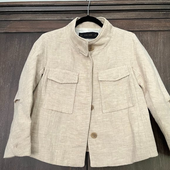 Zara Cropped Jacket - Picture 1 of 5